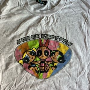 Mega Yacht Powerpuff Girls Tshirt RARE